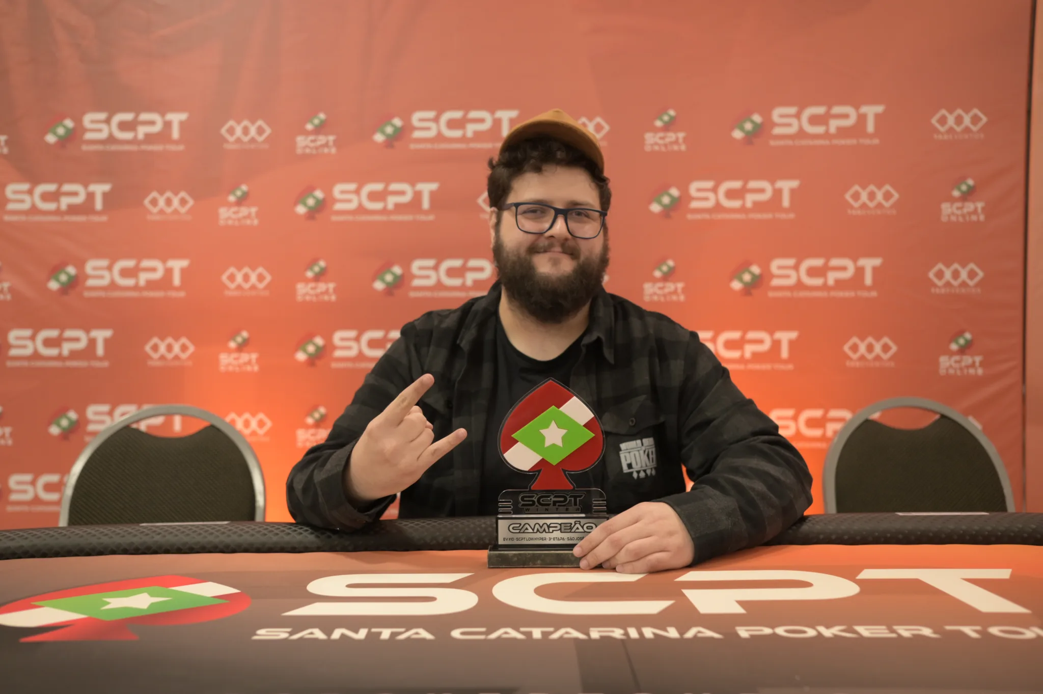 Afastado do live, Igor Thiesen prestigia o SCPT e sai com a vitória no Low Hyper Turbo