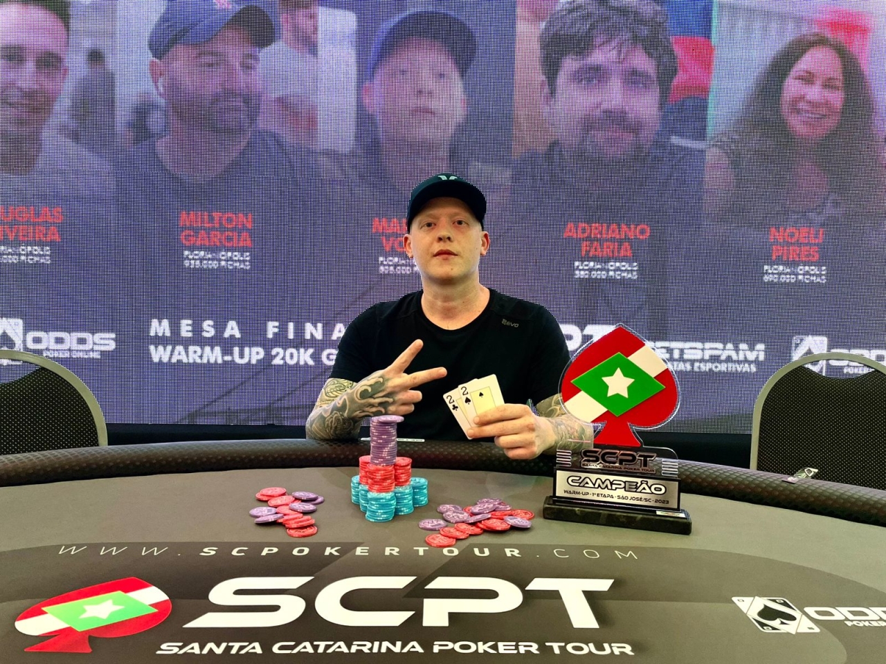 Marcos Voese vence o Warm-up Free na primeira etapa do SCPT